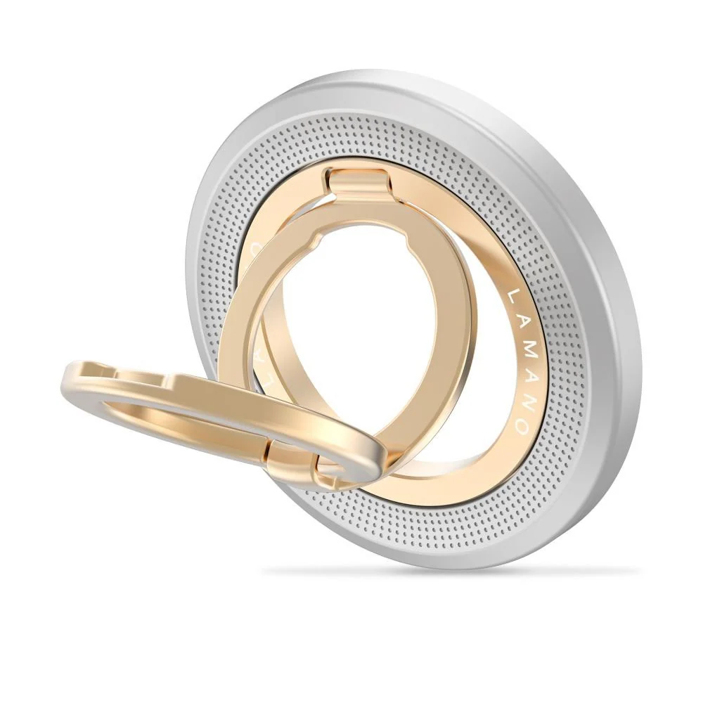 Tech-Protect Lamano Magnetisk Mobil Ring - MagSafe Kompatibel - Sølv / v:3934461