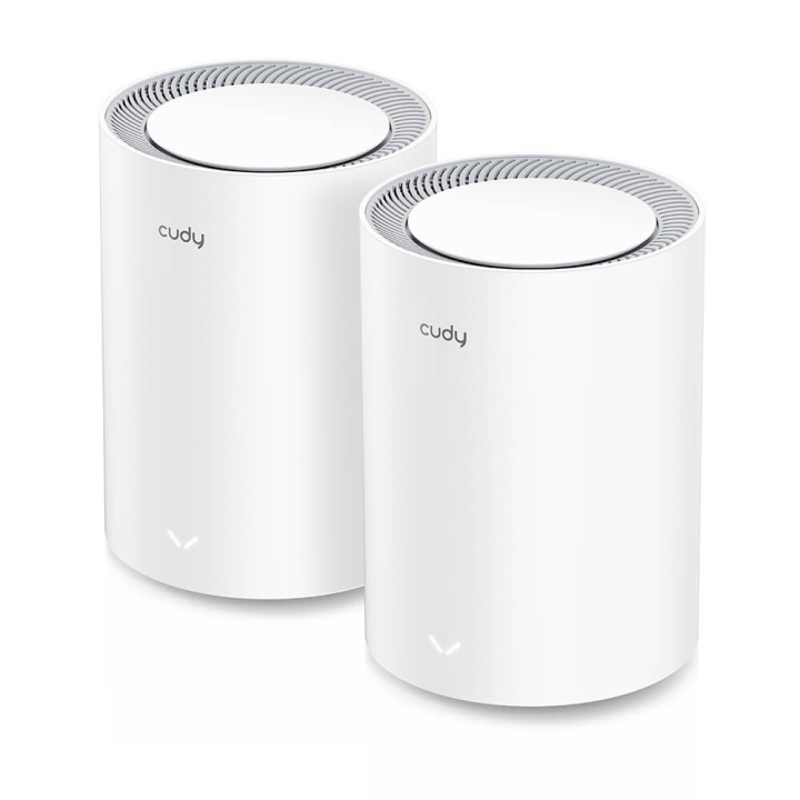 CUDY Mesh Solution M3000 2-pack AX3000 Gigabit Wi-Fi 6 2.5G Hvit v:1523808