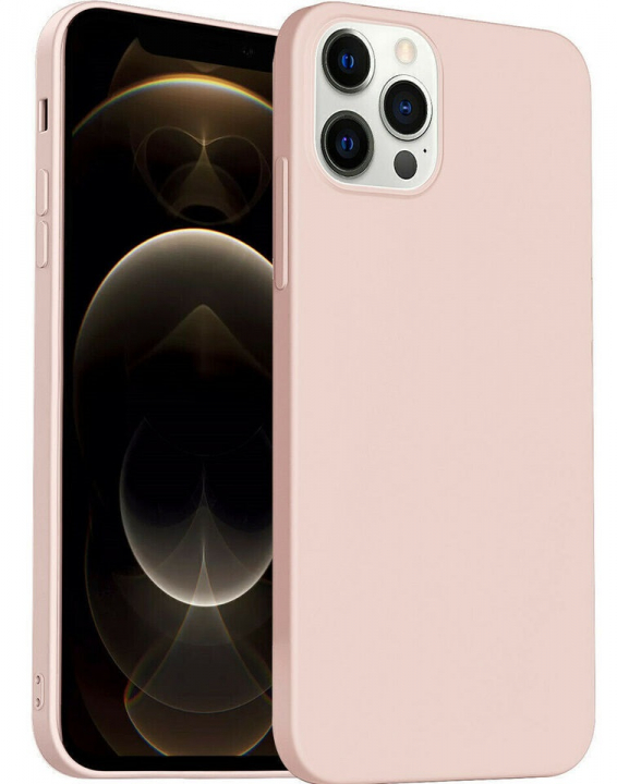 Silikonveske for Iphone 14 Pro, Rosa v:5647636