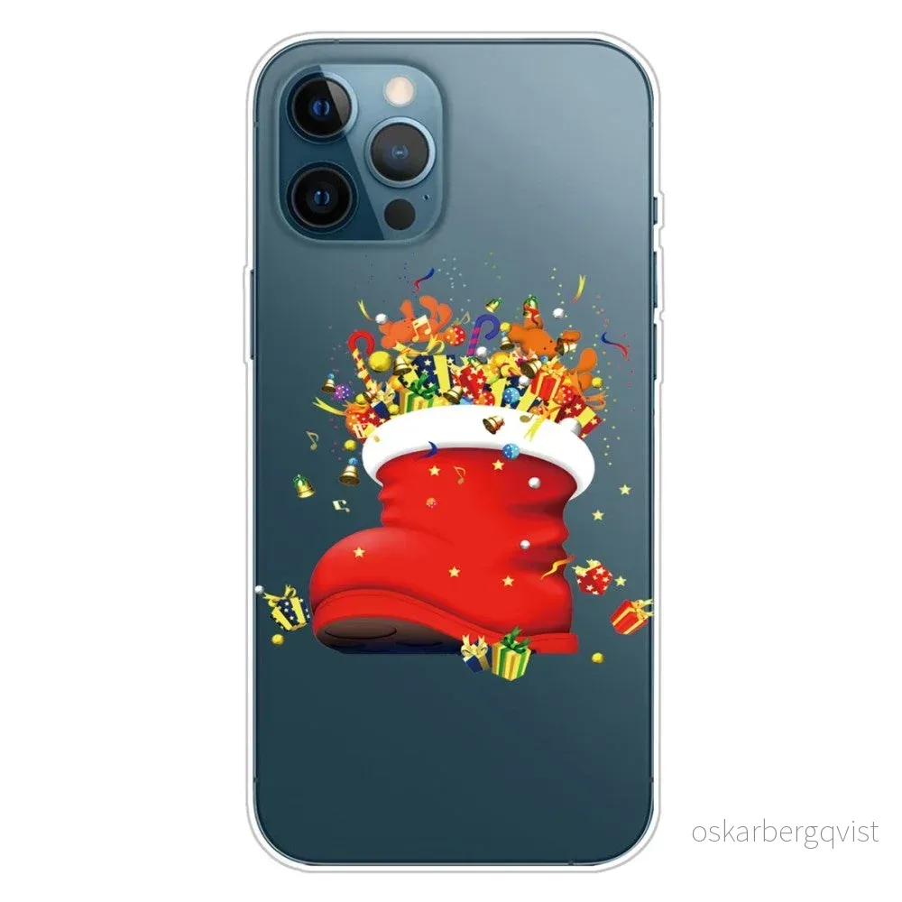 iPhone 14 Pro TPU Plast Jul Deksel – Julestrømpe v:1784917 iPhone 14 Pro TPU Plast Jul Deksel – Julestrømpe v:1784917