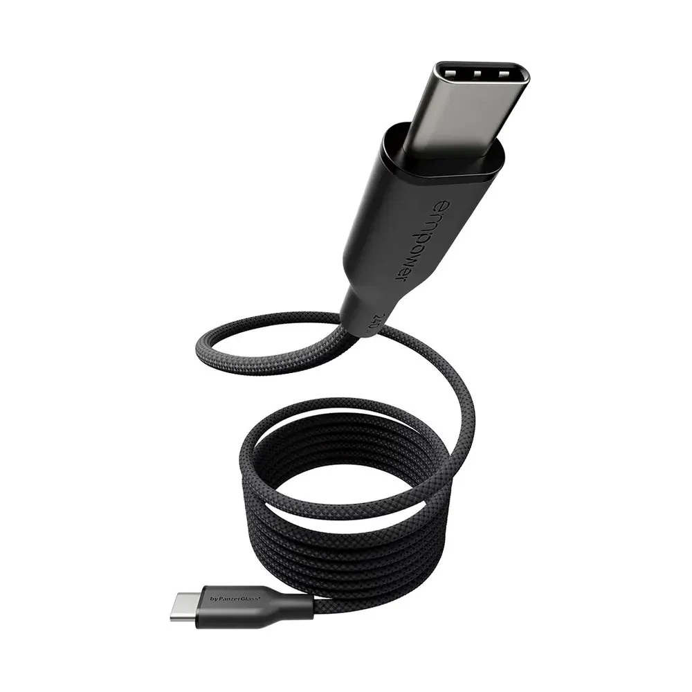empower by PanzerGlass Magnetic 240W USB-C til USB-C Kabel – 1.5m – Sp v:4044780 empower by PanzerGlass Magnetic 240W USB-C til USB-C Kabel – 1.5m – Sp v:4044780