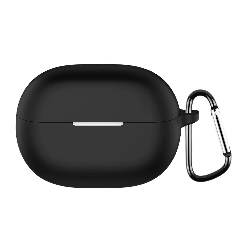 Huawei FreeBuds Pro 5 Silikondeksel med Karabinkrok - Svart v:8887804