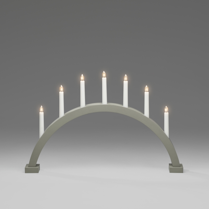 Konstsmide Elljusstake 7-arm båge 7 lj grå/grön 2272-965 Konstsmide v:3432586 Konstsmide Elljusstake 7-arm båge 7 lj grå/grön 2272-965 Konstsmide v:3432586