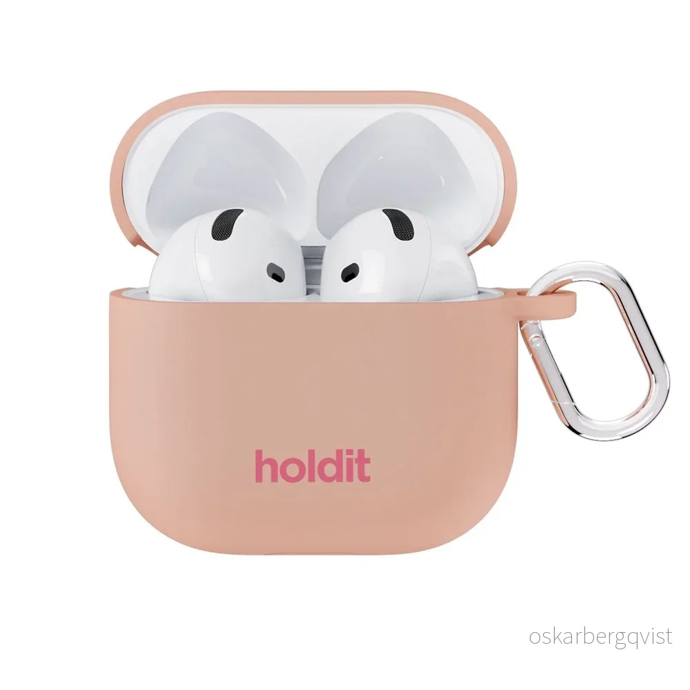 Apple AirPods (5. & 4. Gen.) Holdit Silicone Case m. Karabinkrok – Bar v:5687001 Apple AirPods (5. & 4. Gen.) Holdit Silicone Case m. Karabinkrok – Bar v:5687001