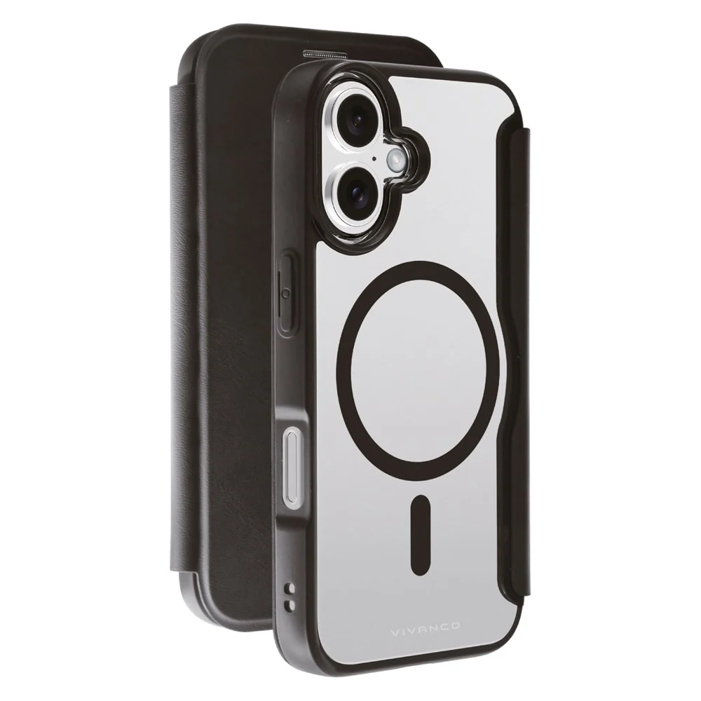 iPhone 16 Vivanco Classic Wallet Kunstskinn Flipdeksel med Lommebok – v:1104256 iPhone 16 Vivanco Classic Wallet Kunstskinn Flipdeksel med Lommebok – v:1104256