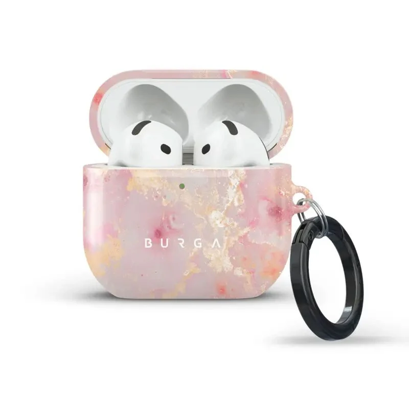Apple AirPods (5. & 4. Gen.) Burga Deksel m. Karabinkrok – Golden Cora v:311856 Apple AirPods (5. & 4. Gen.) Burga Deksel m. Karabinkrok – Golden Cora v:311856