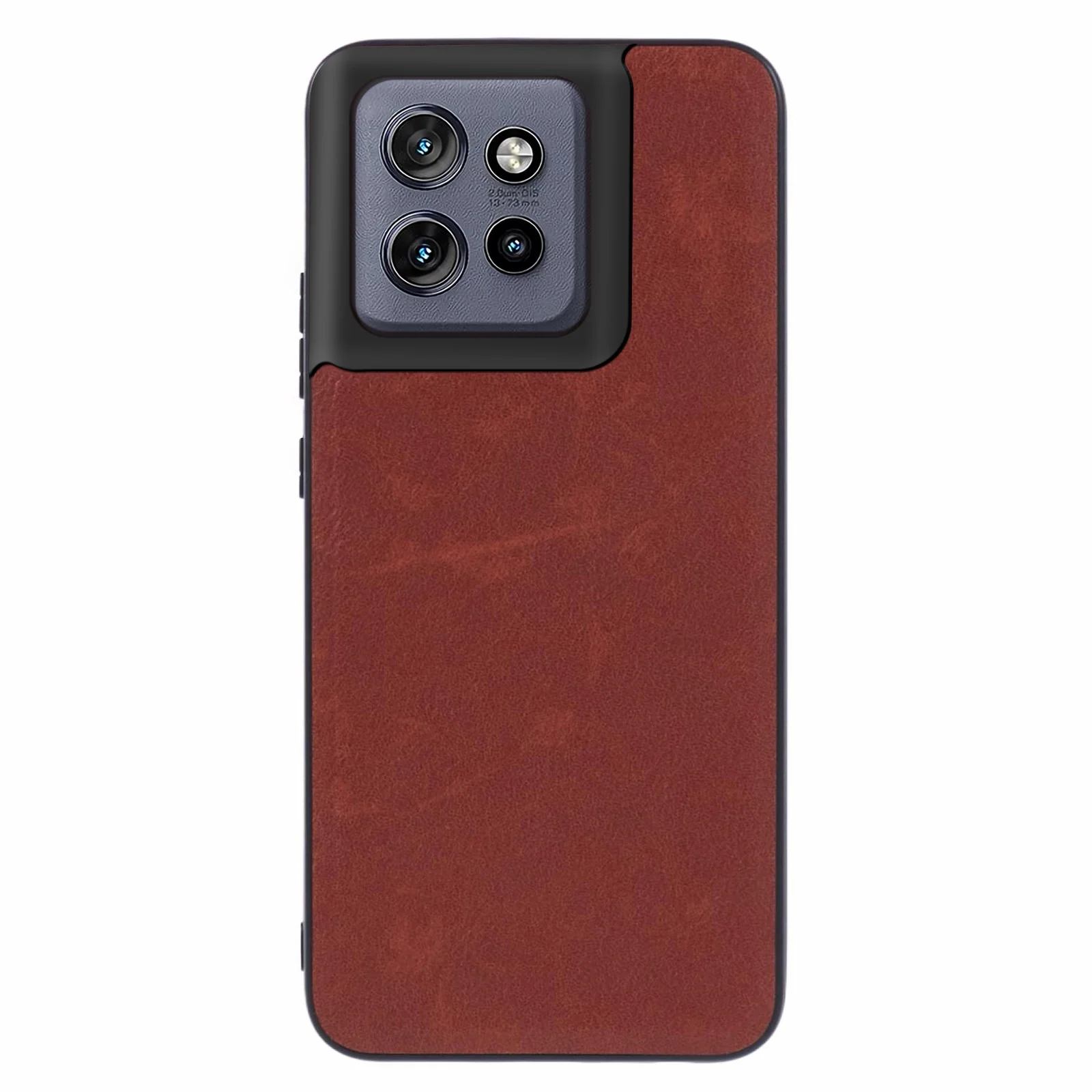 EIDERWOOD Motorola Edge 50 Neo Kunstskinn Bak Deksel - Brun v:6242519