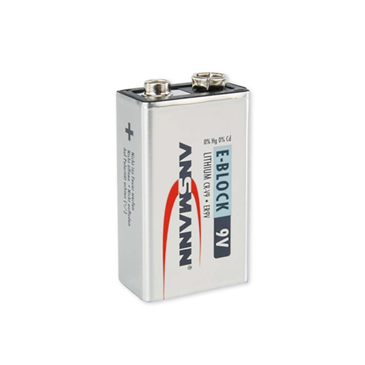 Ansmann 9V Extreme litiumbatteri v:9696219 Ansmann 9V Extreme litiumbatteri v:9696219
