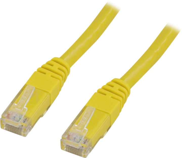 DELTACO UTP Cat6 patchkabel, LSZH, 10m, gul v:6156207