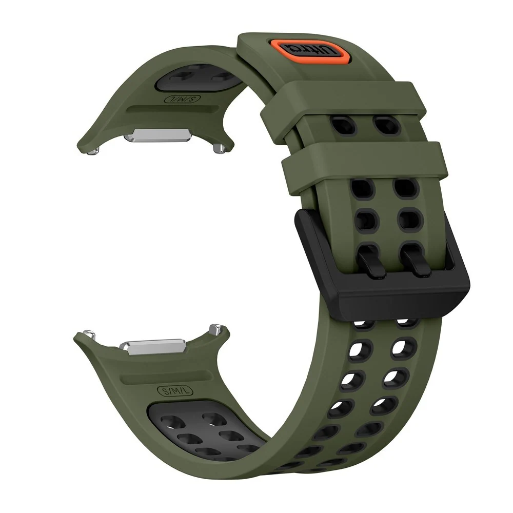Samsung Galaxy Watch Ultra 2 / Ultra (47mm) Silikon Reim m. Ventilasjo v:641744 Samsung Galaxy Watch Ultra 2 / Ultra (47mm) Silikon Reim m. Ventilasjo v:641744