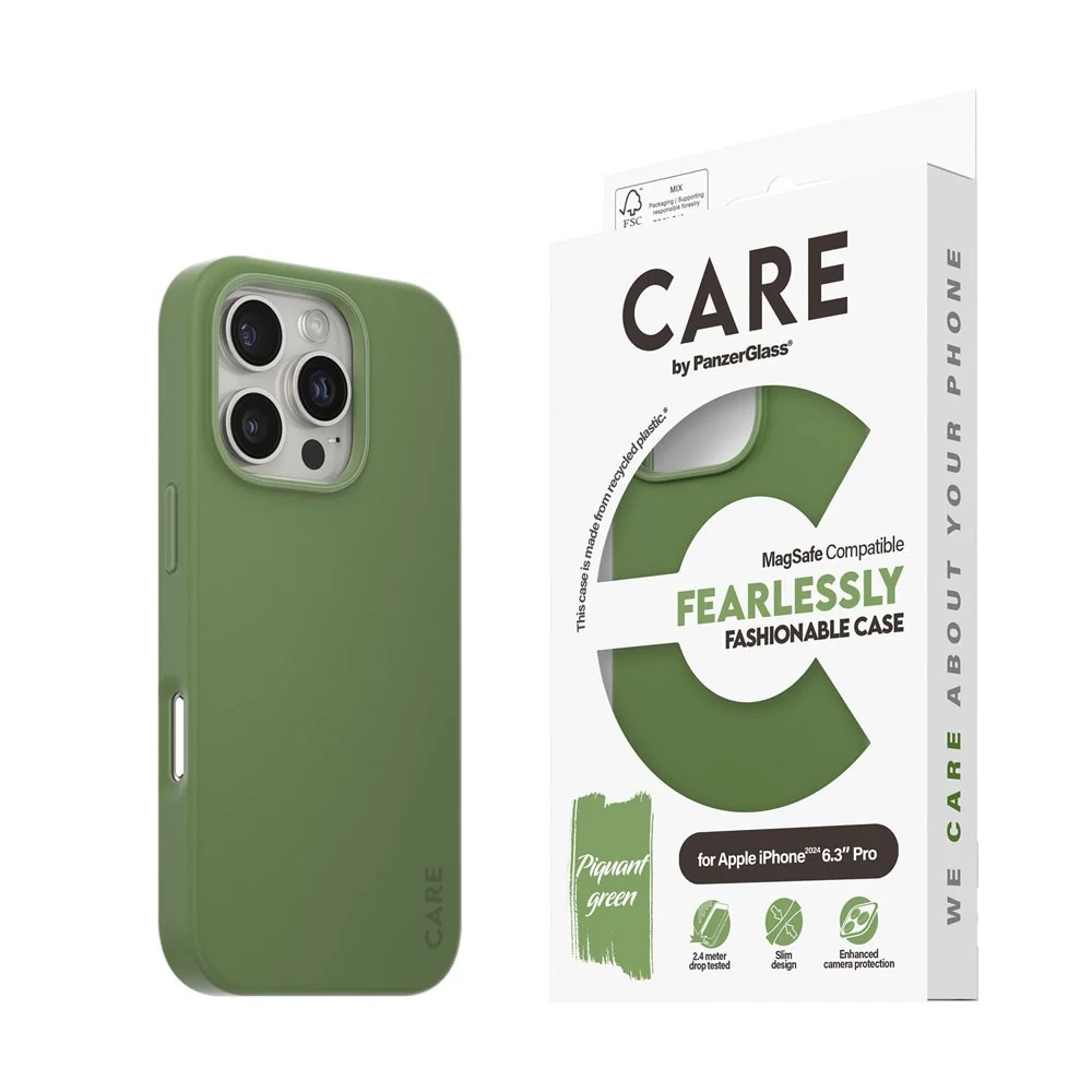 CARE by PanzerGlass iPhone 16 Pro FASHION Fearlessly Fashionable Dekse v:4951328 CARE by PanzerGlass iPhone 16 Pro FASHION Fearlessly Fashionable Dekse v:4951328