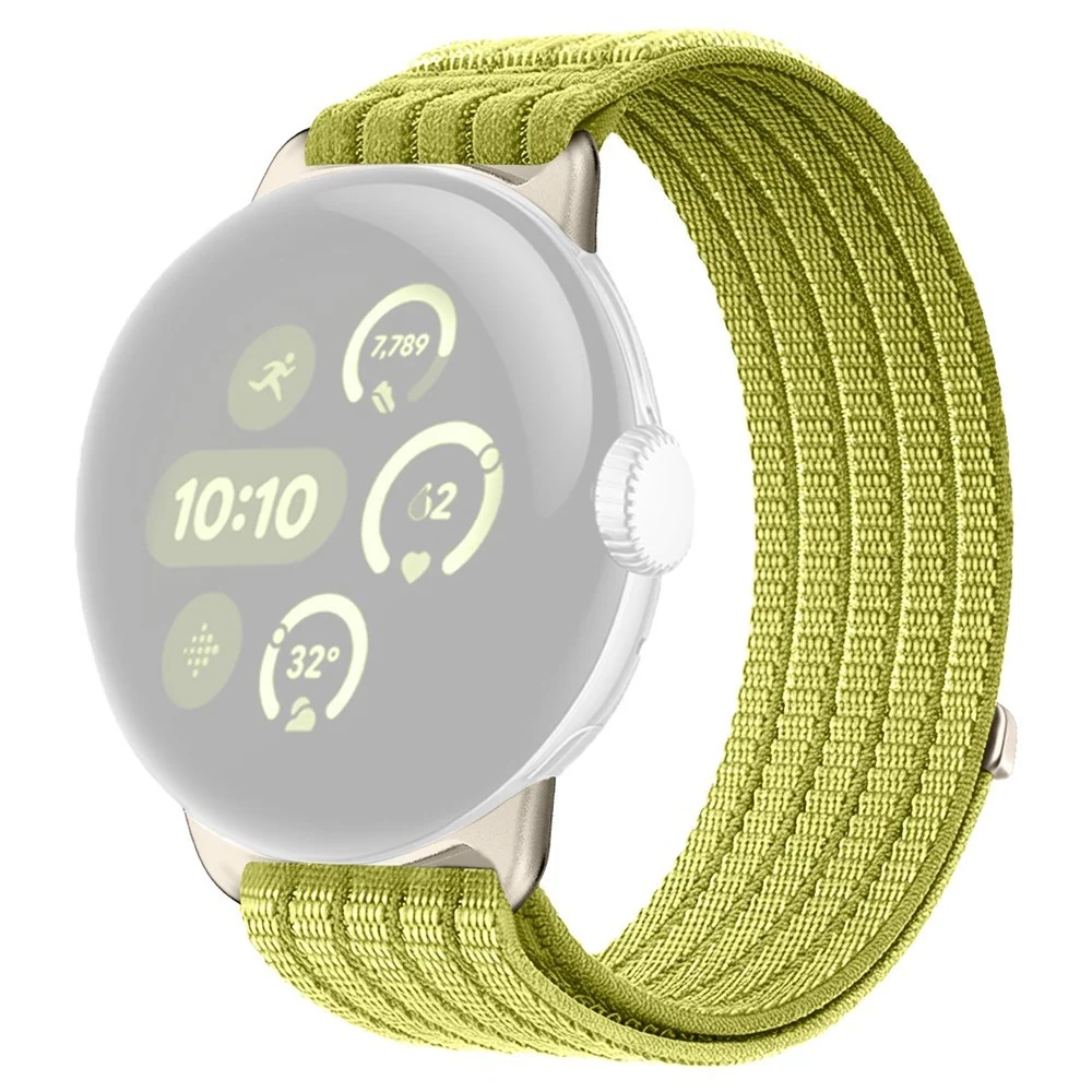Google Pixel Watch 5 / 4 / 3 (45mm) EIDERWOOD Nylon Klokkerem – Grønn v:4309102 Google Pixel Watch 5 / 4 / 3 (45mm) EIDERWOOD Nylon Klokkerem – Grønn v:4309102