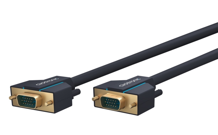 ClickTronic VGA-kabel Premium-kabel | 1x VGA-kontakt 1x VGA-kontakt | 3,0 m | SXGA @ 75 Hz v:1063283