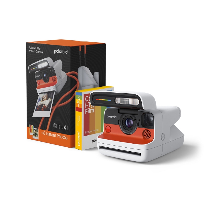 Polaroid Kamera Flip Farge Filmsett Hvit (8 Fotos) v:6961560 Polaroid Kamera Flip Farge Filmsett Hvit (8 Fotos) v:6961560