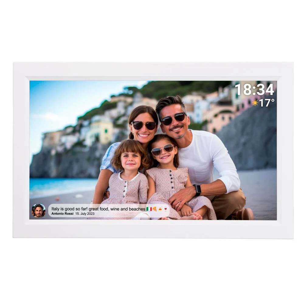 Denver HD Digital WiFi Fotoramme m. Frameo Fotosoftware – 15.6" / 16GB v:5504593 Denver HD Digital WiFi Fotoramme m. Frameo Fotosoftware – 15.6" / 16GB v:5504593
