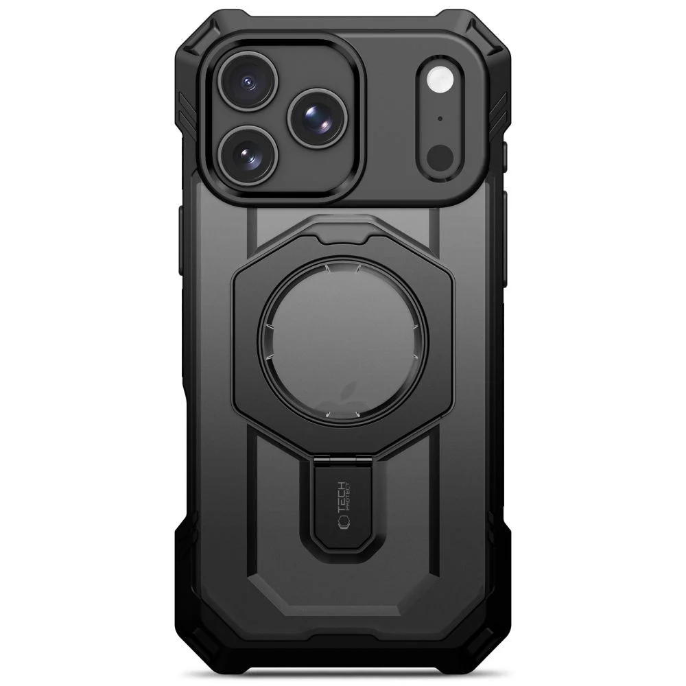 iPhone 18 Pro / 17 Pro Tech-Protect MagForce Deksel med Stativfunksjon v:3097985 iPhone 18 Pro / 17 Pro Tech-Protect MagForce Deksel med Stativfunksjon v:3097985