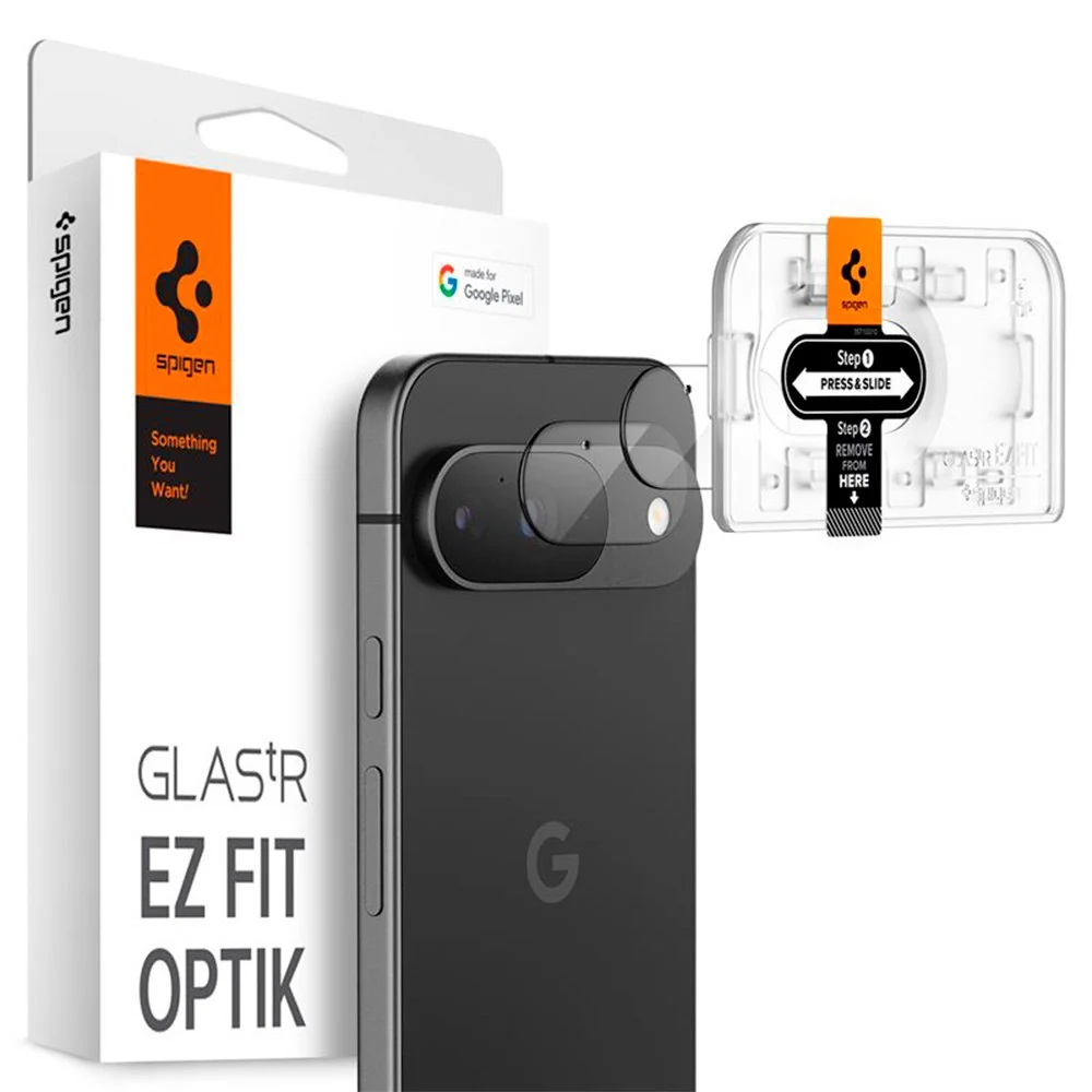 Google Pixel 9 Spigen EZ Fit. tR Optik Kameralinsebeskyttelse – 2 Stk v:435285 Google Pixel 9 Spigen EZ Fit. tR Optik Kameralinsebeskyttelse – 2 Stk v:435285