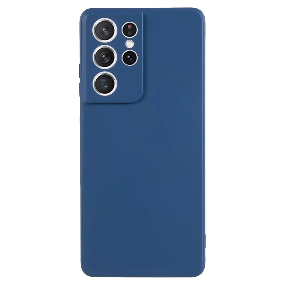 EIDERWOOD Samsung Galaxy S21 Ultra Fôret Fleksibelt Plast Deksel – Blå v:9351113