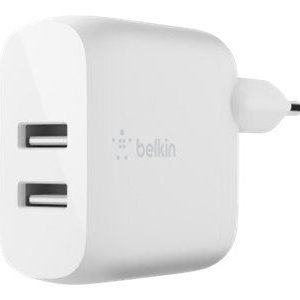 Belkin 2x USB-vegglader 12W v:6478955 Belkin 2x USB-vegglader 12W v:6478955