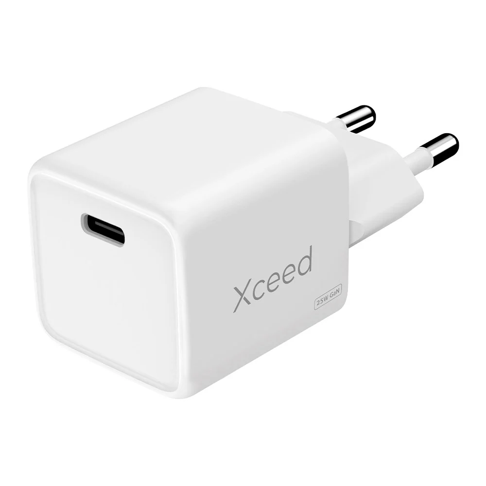 Xceed 25W GaN Vegglader med USB-C - Hvit v:4353300