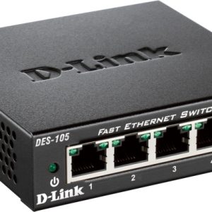 D-Link 5-port 10/100 Metal Housing Desktop Switch v:6963247 D-Link 5-port 10/100 Metal Housing Desktop Switch v:6963247