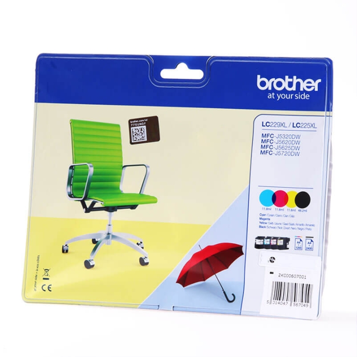Brother Blekk LC229XLVALBPDR LC-229XL Multipack v:1362283 Brother Blekk LC229XLVALBPDR LC-229XL Multipack v:1362283