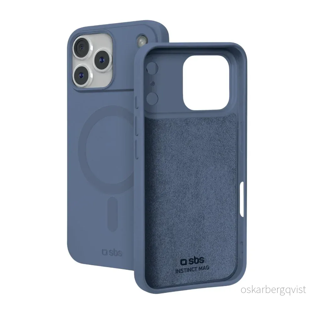iPhone 18 Pro Max SBS Instinct Mag Deksel – MagSafe Kompatibel – Blå v:6848350 iPhone 18 Pro Max SBS Instinct Mag Deksel – MagSafe Kompatibel – Blå v:6848350