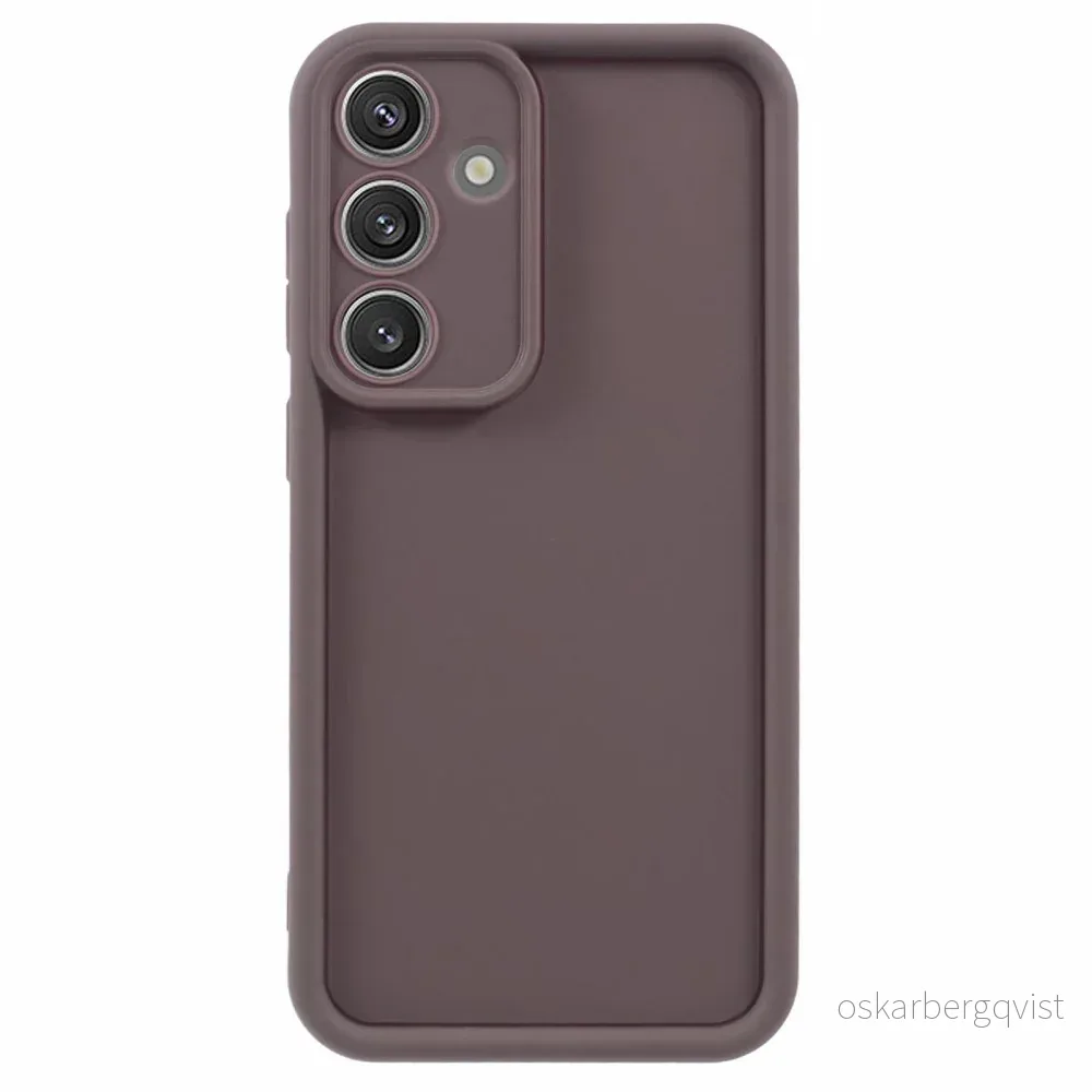 EIDERWOOD Anti-Slip Fleksibelt Plast Deksel – Samsung Galaxy S25 – Bru v:952009 EIDERWOOD Anti-Slip Fleksibelt Plast Deksel – Samsung Galaxy S25 – Bru v:952009