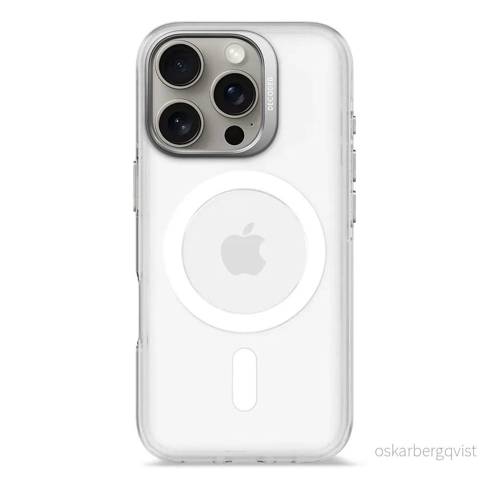 Decoded iPhone 16 Pro Clear Case – 100% Resirkulert Plast – MagSafe-ko v:5164077 Decoded iPhone 16 Pro Clear Case – 100% Resirkulert Plast – MagSafe-ko v:5164077