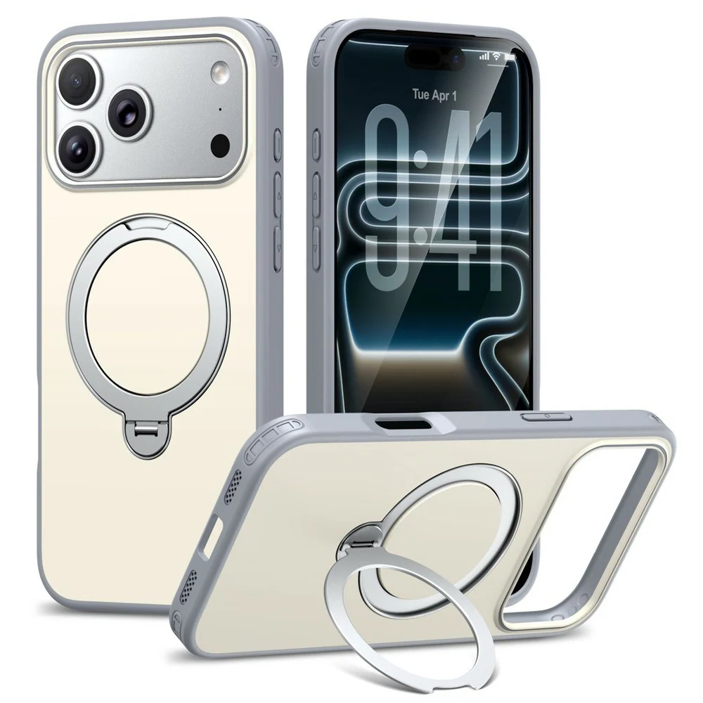 iPhone 18 Pro Max / 17 Pro Max EIDERWOOD Hybrid Plast Deksel m. Rotere v:4470007 iPhone 18 Pro Max / 17 Pro Max EIDERWOOD Hybrid Plast Deksel m. Rotere v:4470007