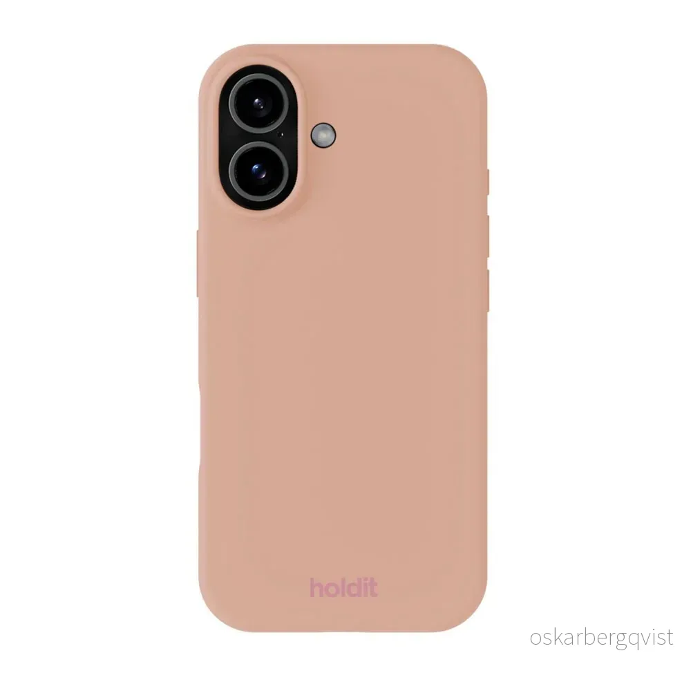 iPhone 17 Holdit Soft Touch Silikon Deksel - Bare Pink v:2389778