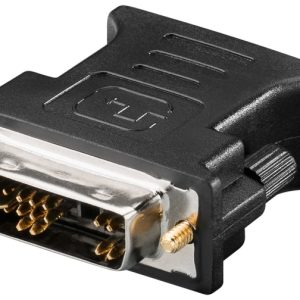 Goobay Skjermadapter DVI-A/VGA DVIA-plugg (12 + 5 pinner) > VGA-kontakt (15-pinners) v:9767307 Goobay Skjermadapter DVI-A/VGA DVIA-plugg (12 + 5 pinner) > VGA-kontakt (15-pinners) v:9767307