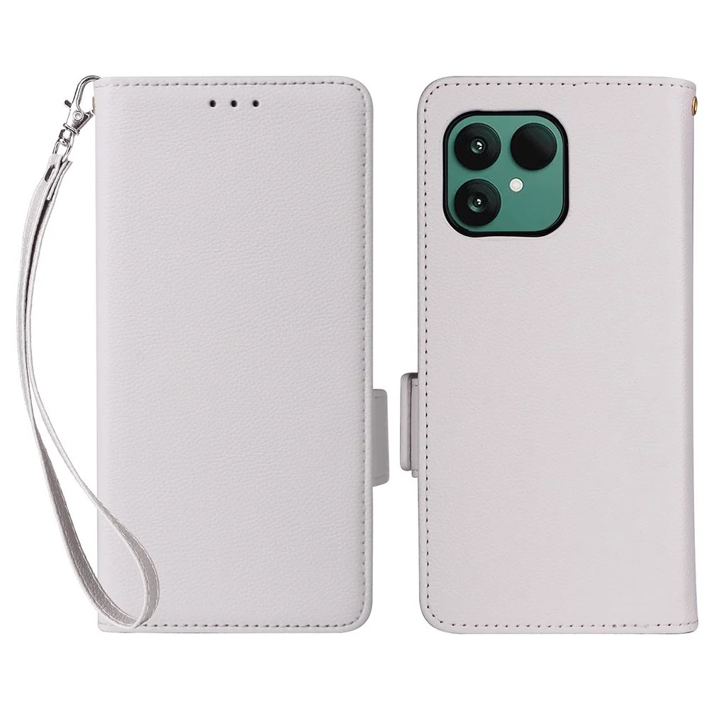 Fairphone (Gen. 6+ / Gen. 6) EIDERWOOD Kunstskinn Flip Deksel m. Strop v:405227 Fairphone (Gen. 6+ / Gen. 6) EIDERWOOD Kunstskinn Flip Deksel m. Strop v:405227