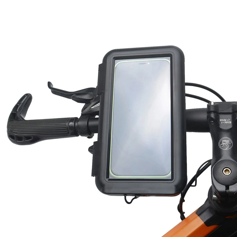 Vanntett & Roterbar Mobiltelefonholder for Sykkel (Maks. Mobil: 160 x v:8354737