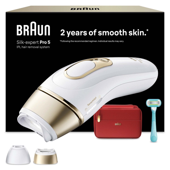 Braun IPL Silk·expert Pro 5, Hårborttagning Hemma, 2 huvuden, PL5221 v:2304794 Braun IPL Silk·expert Pro 5, Hårborttagning Hemma, 2 huvuden, PL5221 v:2304794