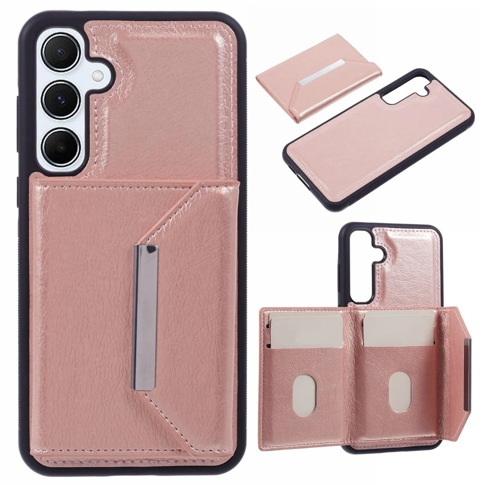 EIDERWOOD Samsung Galaxy S25 2-i-1 Kunstskinn Deksel m. Kortholder & S v:2601615 EIDERWOOD Samsung Galaxy S25 2-i-1 Kunstskinn Deksel m. Kortholder & S v:2601615