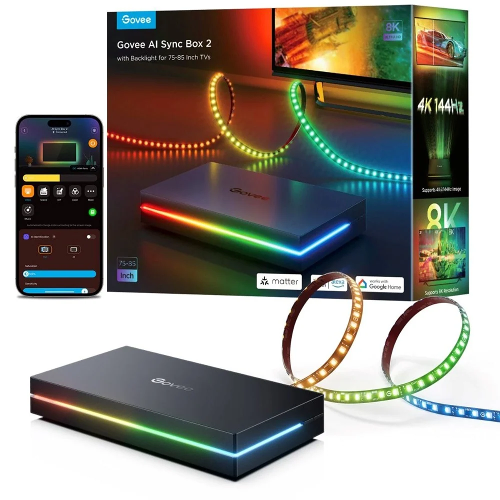 Govee AI Sync Box 2 – 75-85" v:5445565