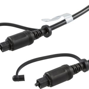DELTACO digital fiberkabel audio. Toslink-Toslink, 5m v:8672383