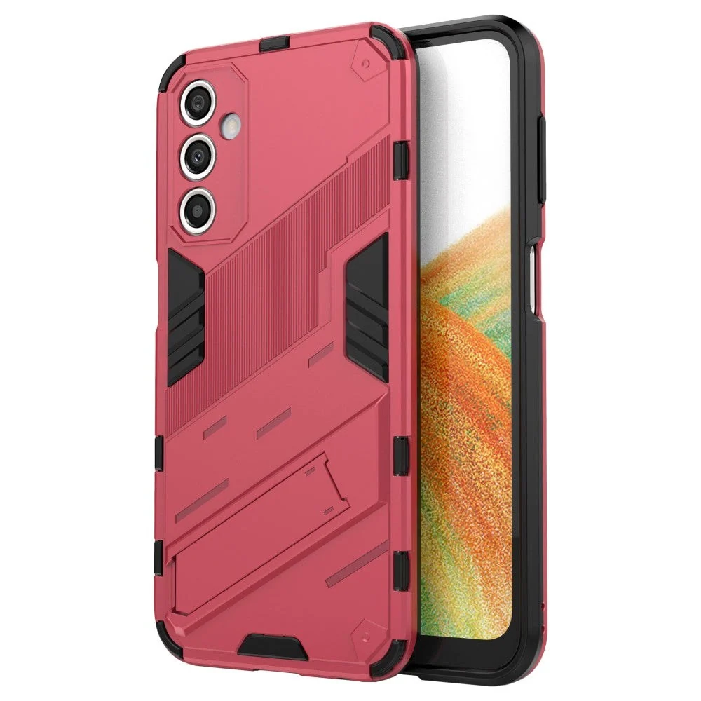 Samsung Galaxy A24 Hybrid Håndverker Deksel Med Kickstand - Rosa v:7642049
