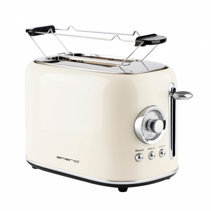 Emerio TO-133281.1 Brödrost Retro, Beige v:6606314