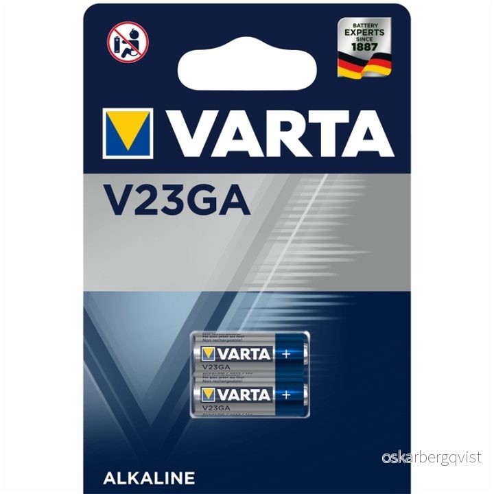 Varta V23GA / LR23A / 23AE 12V-batteri v:9718913