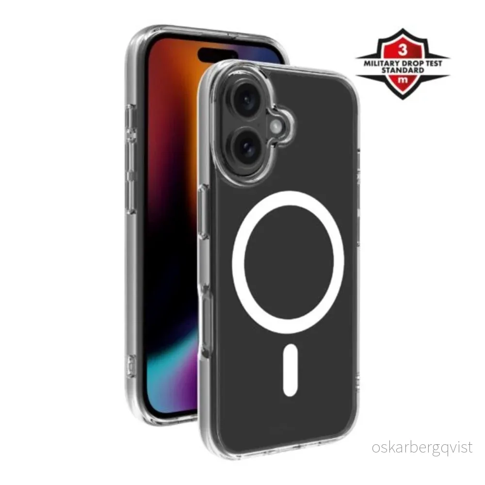iPhone 16 X2O Mag Clear Deksel – MagSafe Kompatibel – Gjennomsiktig v:8842936 iPhone 16 X2O Mag Clear Deksel – MagSafe Kompatibel – Gjennomsiktig v:8842936