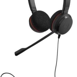 Jabra Evolve 20 hodetelefon med mikrofon, stereo, UC, USB-C/USB-A- v:5459326 Jabra Evolve 20 hodetelefon med mikrofon, stereo, UC, USB-C/USB-A- v:5459326