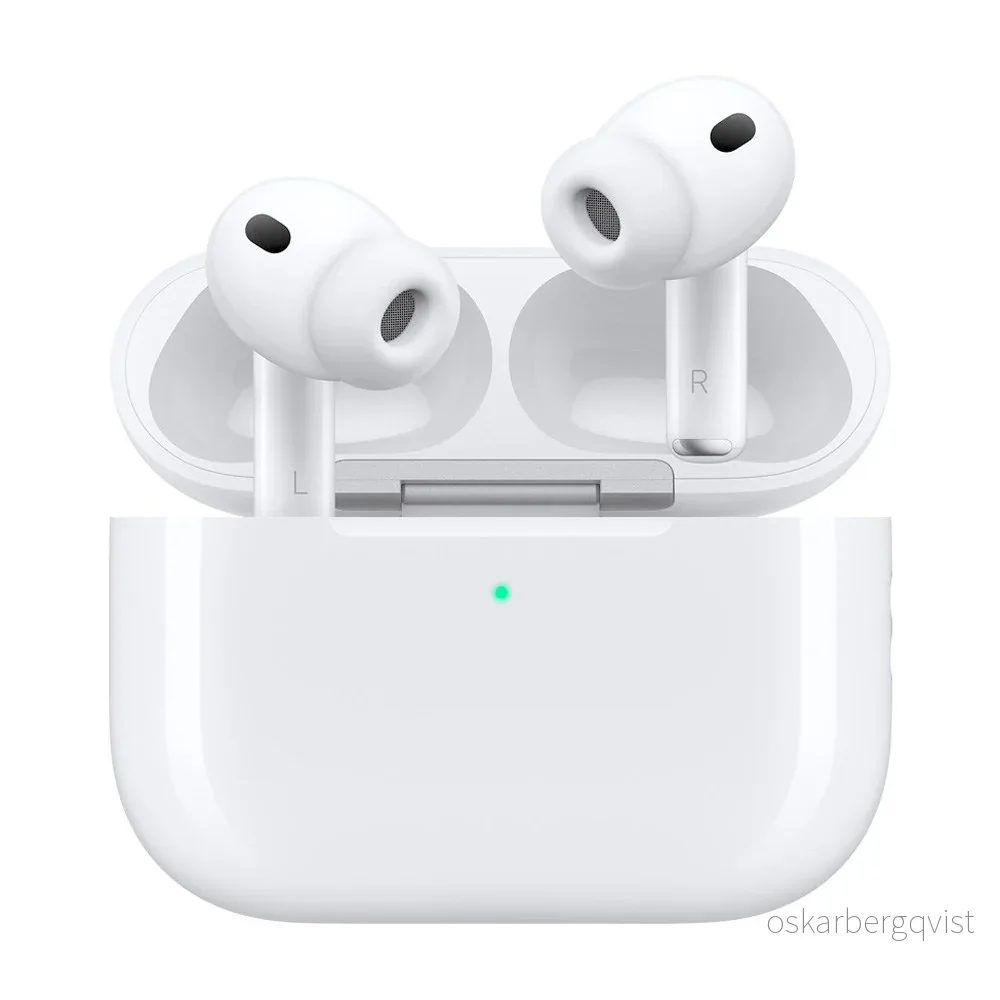 Apple AirPods Pro (3. gen.) – Hvit (MFHP4DN/A) v:6947078 Apple AirPods Pro (3. gen.) – Hvit (MFHP4DN/A) v:6947078