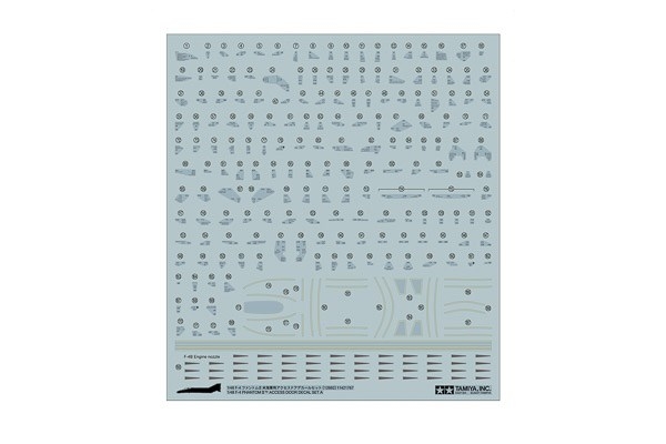 Tamiya 1/48 skala F-4 Phantom II T Dekalsett A v:2566658