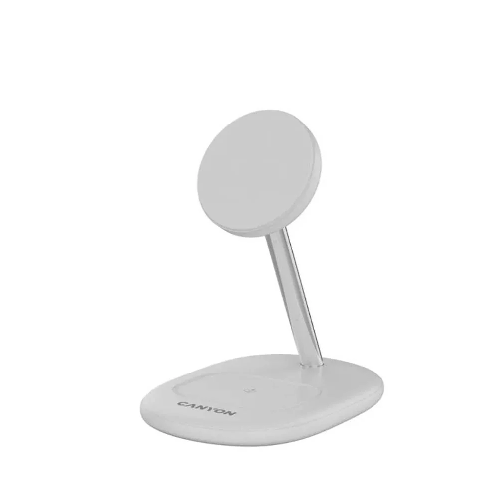 Canyon WCS 205 15W Qi2 Trådløs Lader – MagSafe Kompatibel – Hvit v:2045387 Canyon WCS 205 15W Qi2 Trådløs Lader – MagSafe Kompatibel – Hvit v:2045387