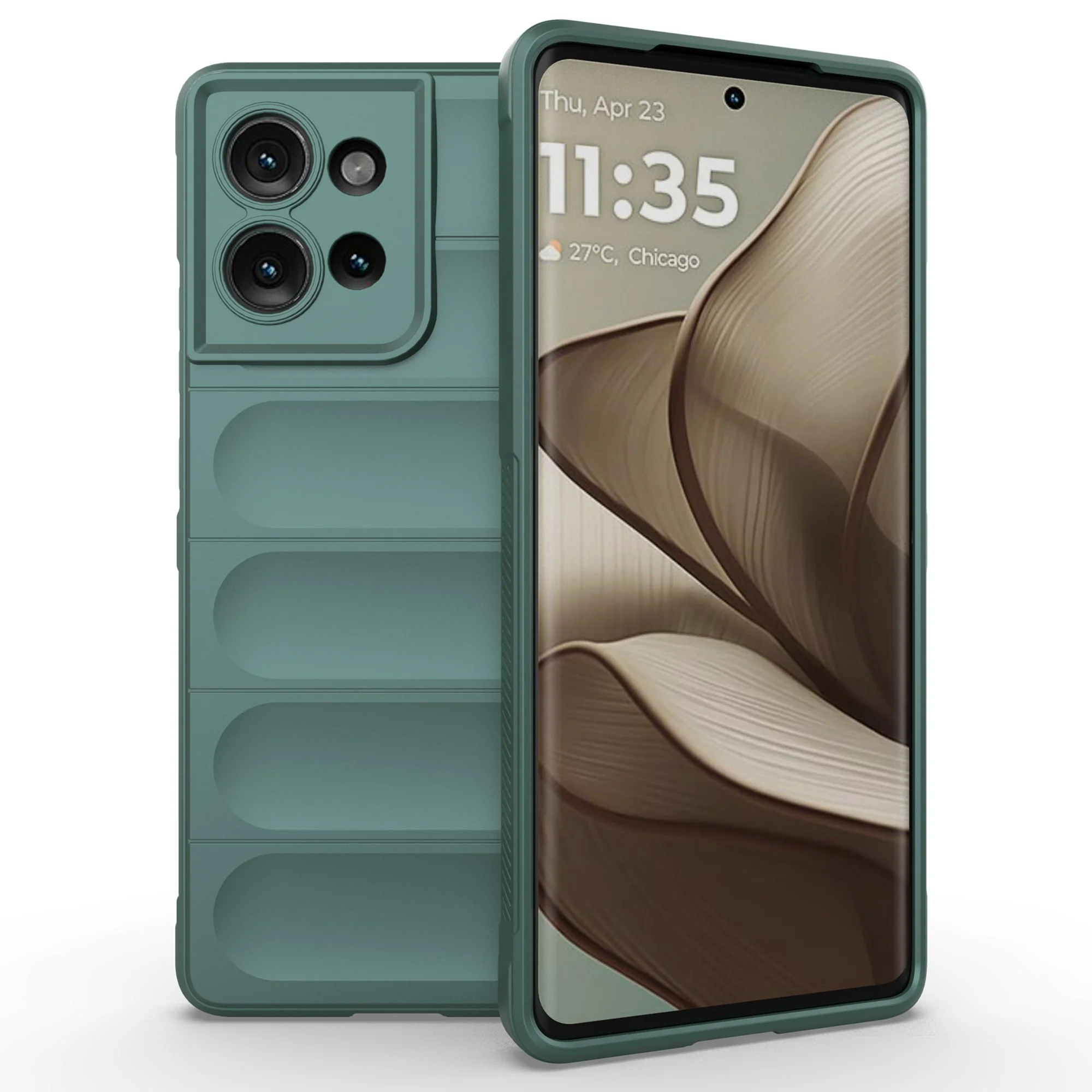 Eiderwood Motorola Edge 50 Deksel, Støtsikkert Mykt Plast Robust Baksi v:9888896
