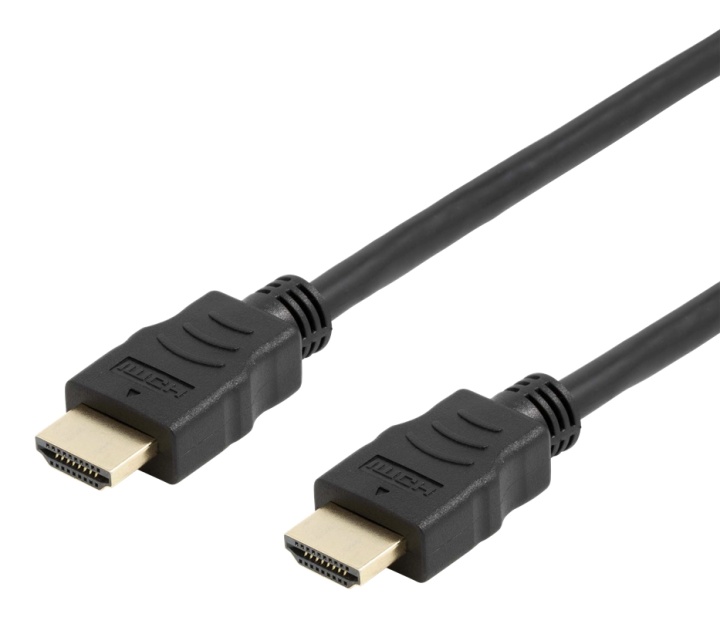 DELTACO fleksibel HDMI-kabel, 4K UltraHD i 30 Hz, 5 m, svart v:1568452