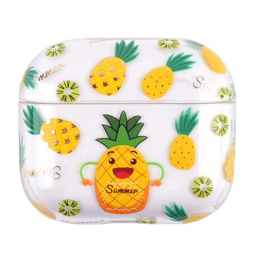 Apple AirPods (3. Gen.) Hard Plast Deksel m. Mønster – Ananas v:8925571 Apple AirPods (3. Gen.) Hard Plast Deksel m. Mønster – Ananas v:8925571