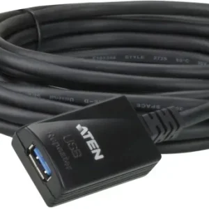 ATEN UE350, aktiv USB 3.0 förlängningskabel, hane – hona, 5m, svart v:9022169